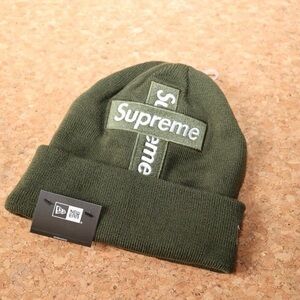 Supreme Dark Green Knit Beanie